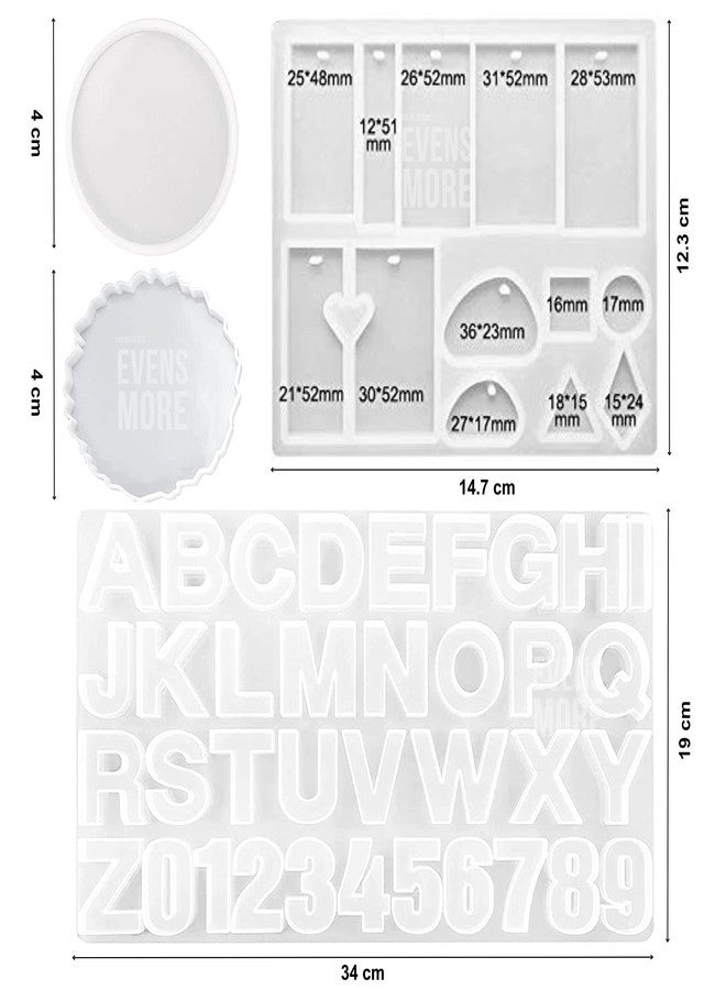 EVENS MORE Diy Resin Art Kit 200 Gm Resin With Mould And Pigment (All In One Kit), Multicolor - Image 3