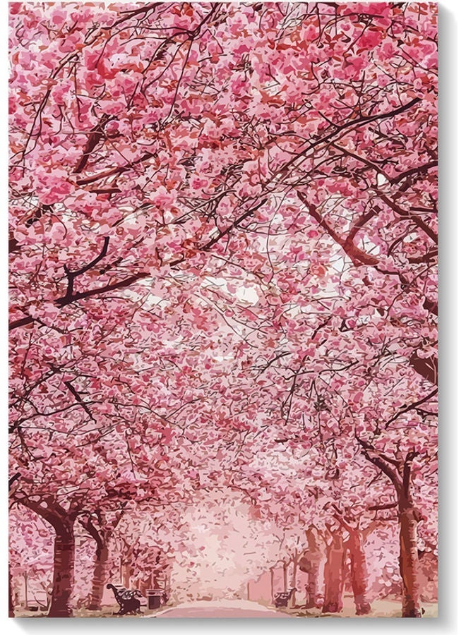 RYN فن الجدار الربيعي متعدد الألوان 40x60 سم - Image 2