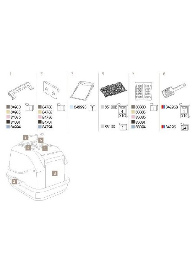 IMAC easy cat hooded cat toilets - light blue - pzsku/Z42912F53D9D8B476034BZ/45/_/1678624071/4eee70af-1d70-4b38-af02-2509826df5c5