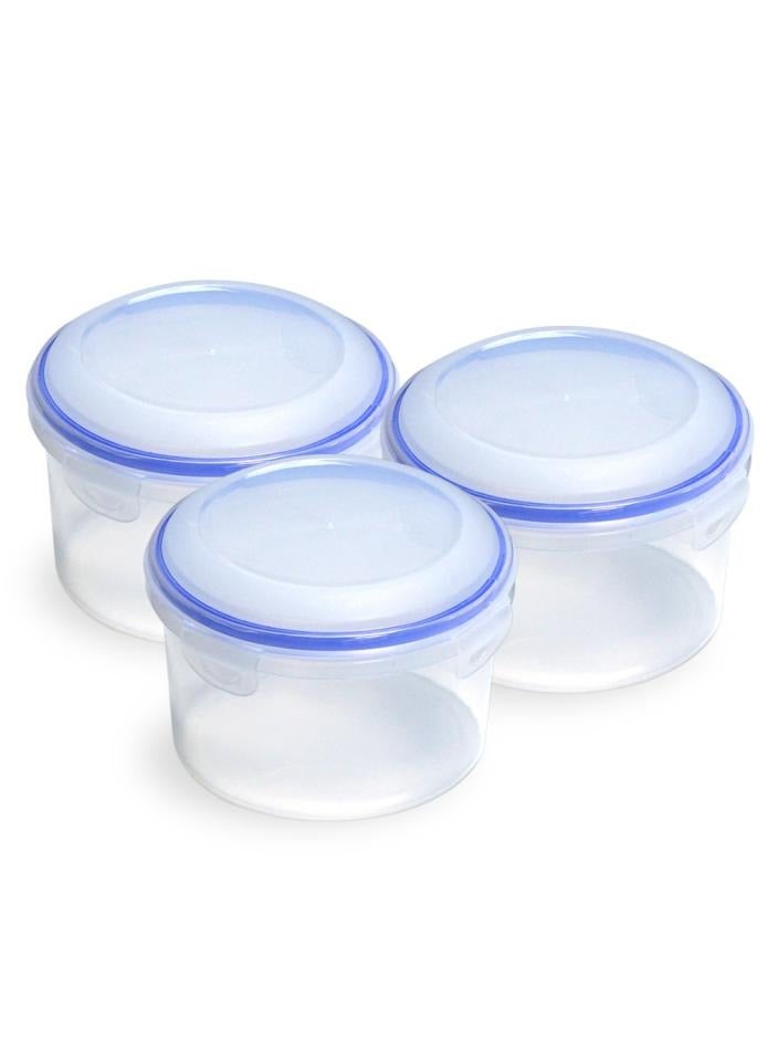 Alissa Round Airtight Food Storage Container – Leak-Proof Kitchen Organizer Box for Dry & Wet Food – BPA-Free, Stackable & Reusable – Ideal for Home, Office, or Travel  - Image 3
