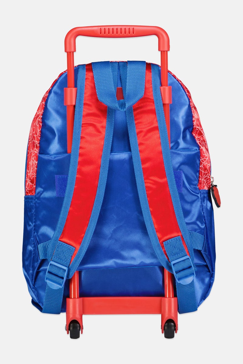 Disney Princess Kids Girl 3 In 1 Graphic Print Trolley Bag, Multicolor - Image 2