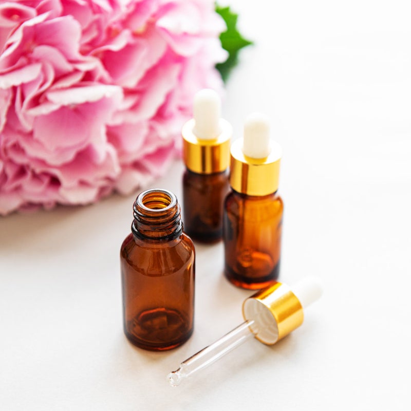 6pcs 10ml Refillable Empty Amber Bottles with Dropper and DIY Blends Supplies Tool Accessories Perfume Aromatherapy Carrier - Image 1