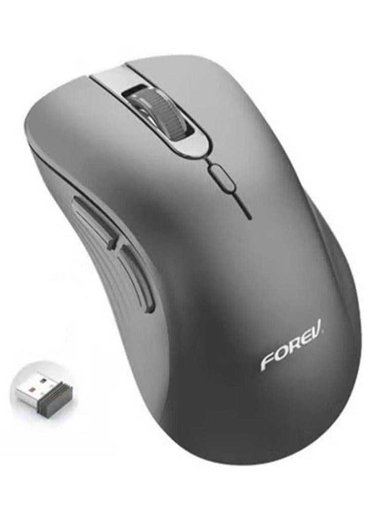 فوريف ماوس لاسلكي كلاسيكي للكمبيوتر واللاب توب مدى 10 متر دقة 3200 نقطة في البوصة موديل FV-G200 بدقة عالية - للاستخدام المنزلي والمكتبي تصميم مريح لليد والوان زاهية - Image 1
