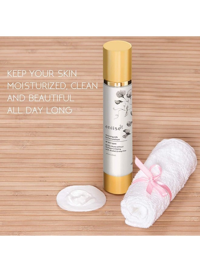aniise Gentle Cleansing Milk Allinone Face Wash Makeup Remover And Skin Care Solution Suitable For All Skin Types Alcoholfree Parabenfree Sulfatefree Vegan - Image 4