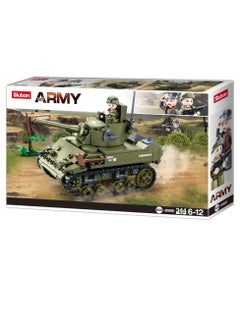 Sluban Sluban - Army Small Allied Tank 344 Pieces - M38-B0856  - Image 1
