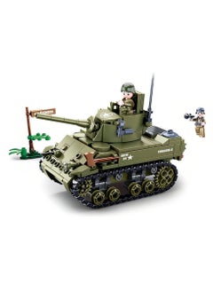Sluban Sluban - Army Small Allied Tank 344 Pieces - M38-B0856  - Image 2
