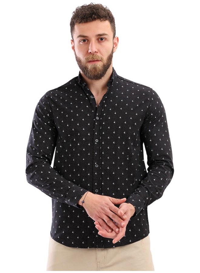 WHITE RABBIT Fireworks Short Sleeves Buttoned Shirt  - Image 1