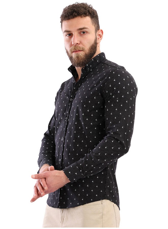 WHITE RABBIT Fireworks Short Sleeves Buttoned Shirt  - Image 2
