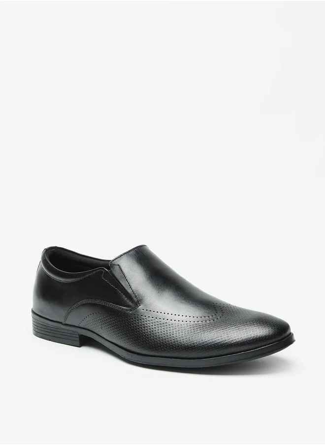 ال بي ال من شو اكسبرس Men's Solid Slip-On Loafers