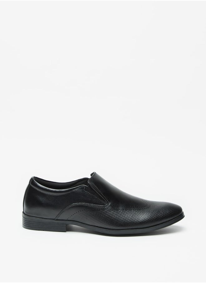 LBL by Shoexpress Men's Solid Slip-On Loafers  - Image 3
