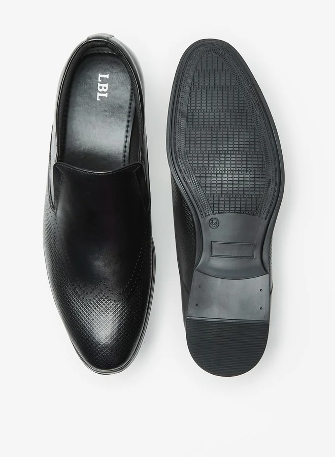 LBL by Shoexpress Men's Solid Slip-On Loafers