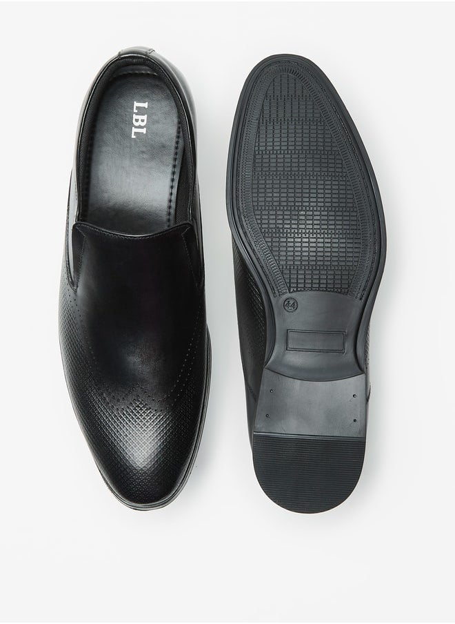 LBL by Shoexpress Men's Solid Slip-On Loafers  - Image 4