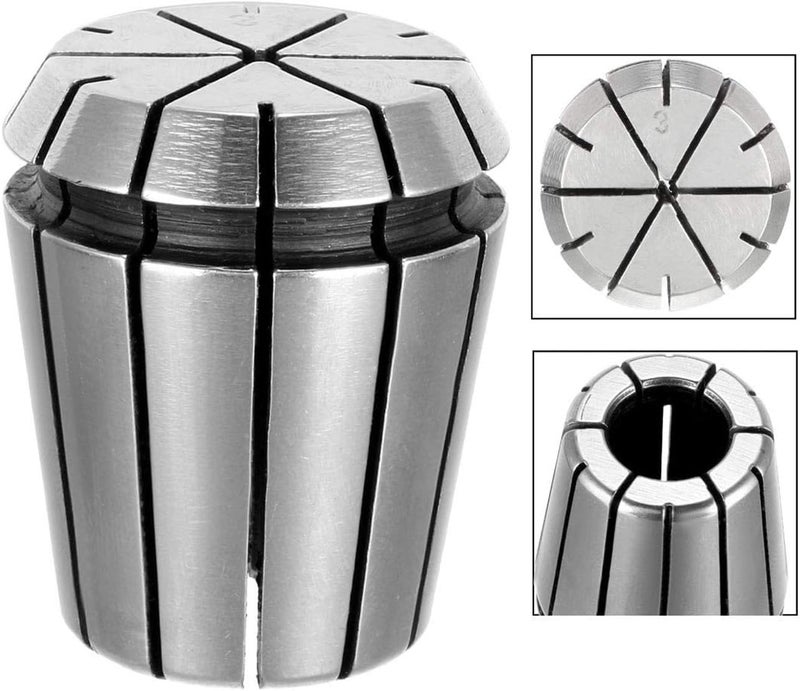 MECRAAF ® ER32 High Precision Spring Collet for CNC Workholding Engraving Collets Machine and Milling Lathe Chuck Tool (Pack of 1) (ER 32, 3-2 mm) - Image 3