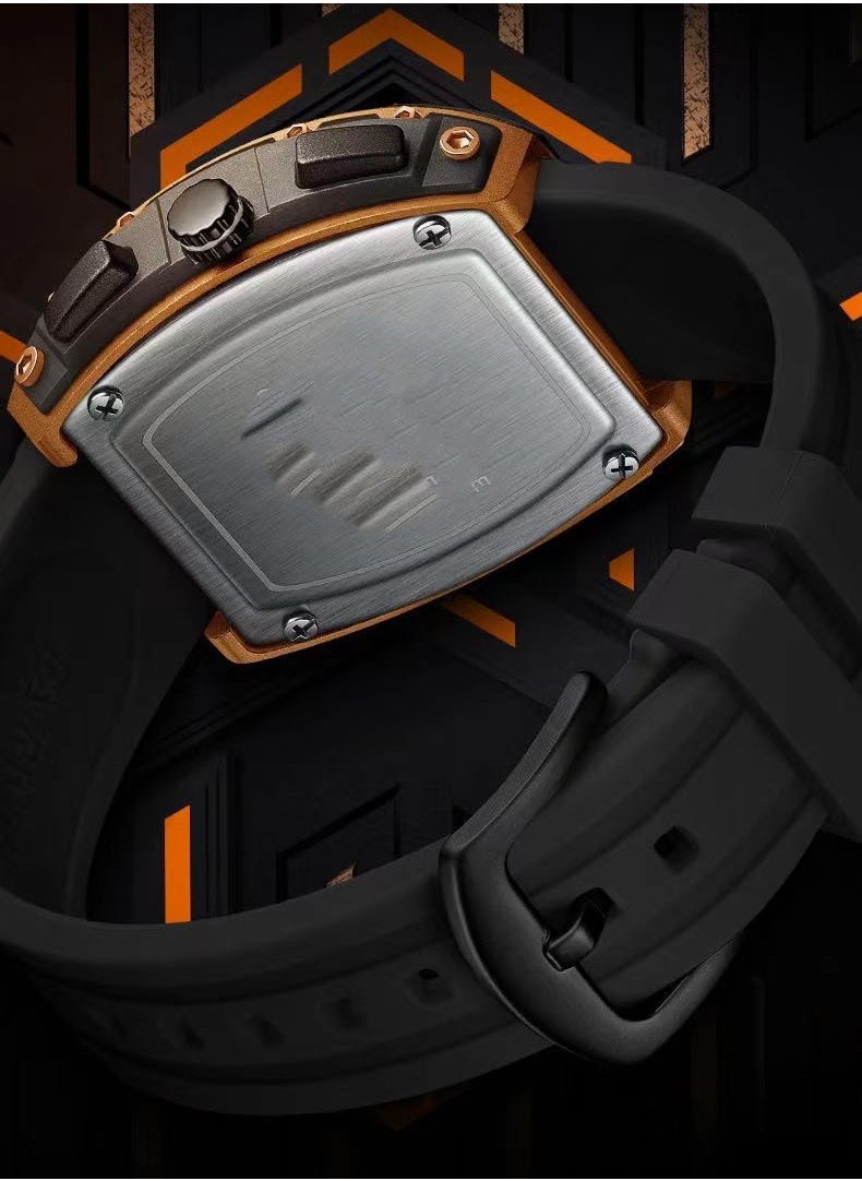 Mark Fairwhale - Watches for Men Watch Quartz Luxury Water Resistant Resin Strap Watch 5560 - Image 1