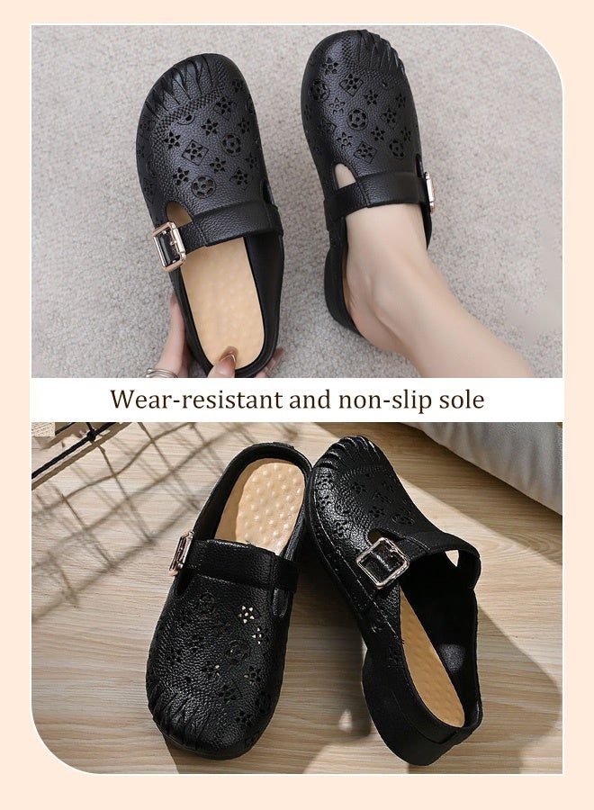 【Easy to put on and take off】 Soft-soled comfortable sandals - Image 2