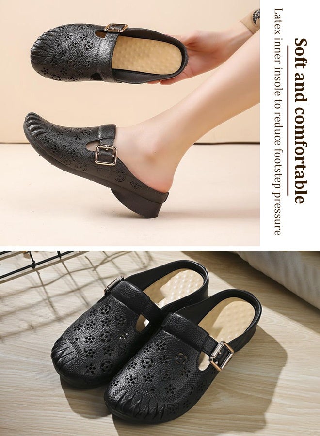【Easy to put on and take off】 Soft-soled comfortable sandals - Image 5