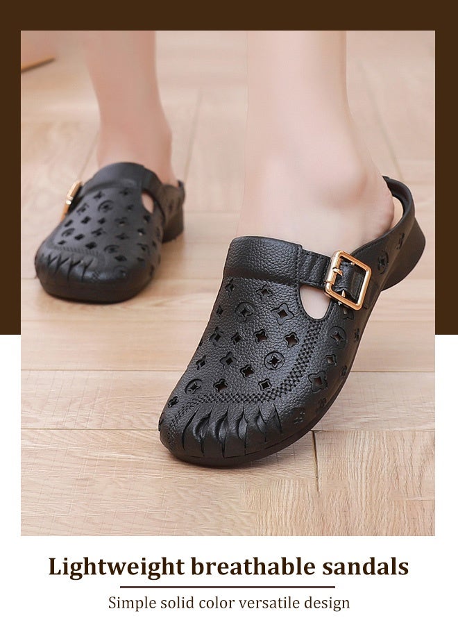 【Easy to put on and take off】 Soft-soled comfortable sandals - Image 4