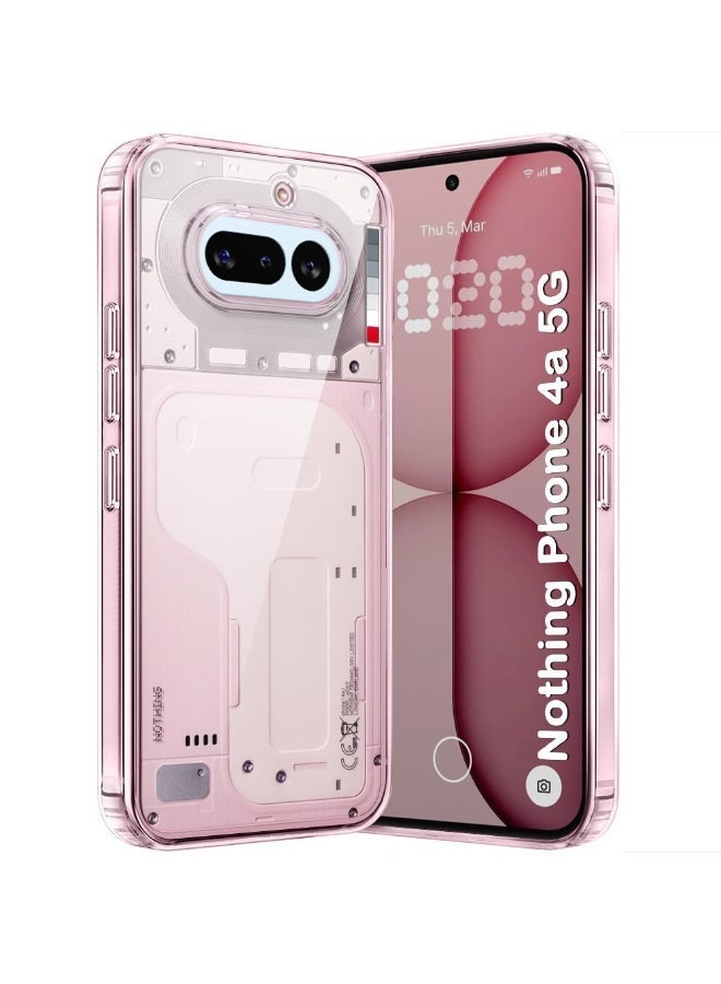 Crystal Clear Back Cover Case for Nothing Phone 4a 5G | 360 Degree Protection | Shock Proof Design | Transparent Back Cover Case for Nothing Phone 4a 5G - Image 1
