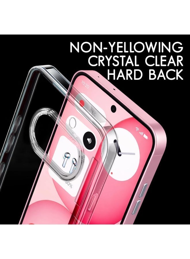 Crystal Clear Back Cover Case for Nothing Phone 4a 5G | 360 Degree Protection | Shock Proof Design | Transparent Back Cover Case for Nothing Phone 4a 5G - Image 3