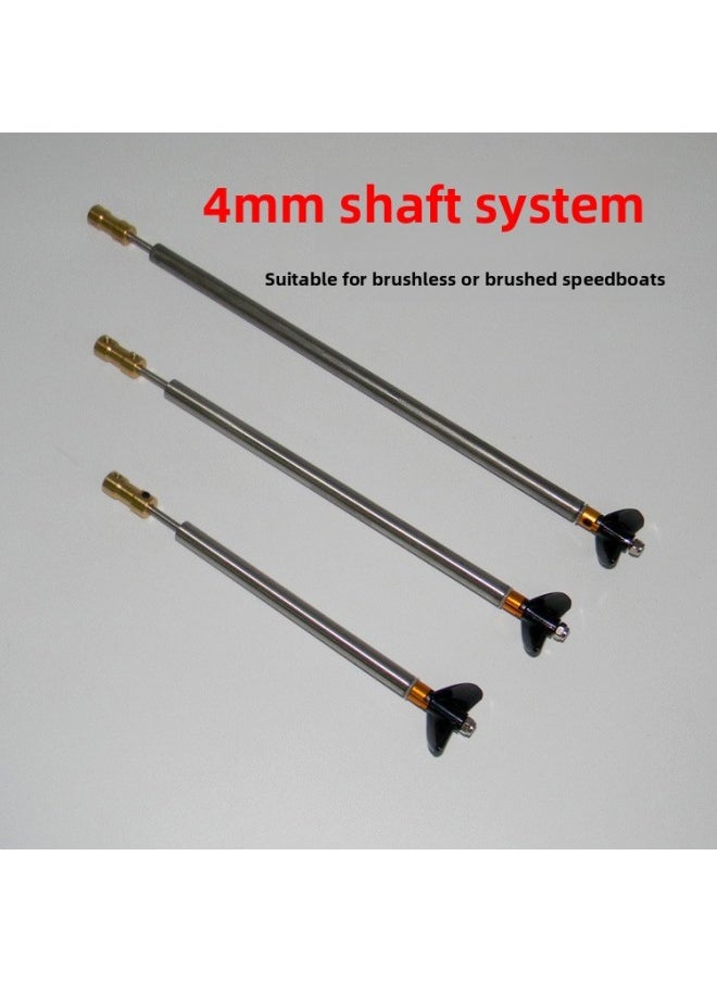 RemOte COntrOl BOat SpeedbOat Brushless BOat SpeedbOat Drive Shaft O BOat MOdified MOtOr COnnecting ROd Shaft TransmissiOn Assembly-Color:The Drive Shaft Is 10CM Long And The Outer Diameter Of The Propeller Is 40MM-Specifications:Suitable For Connecting To Motor Shaft Diameter 5mm 