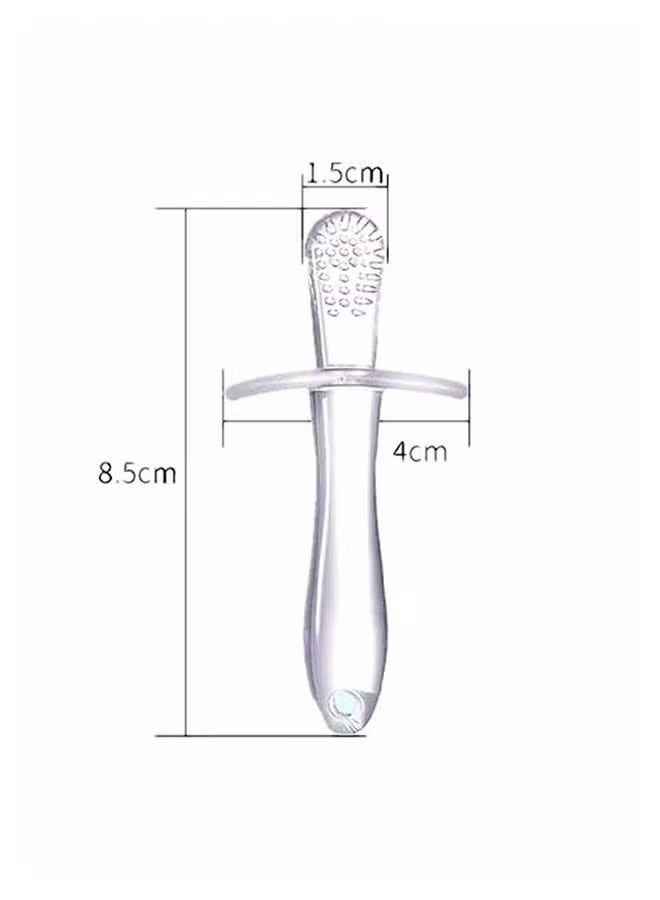 Tanwer Safe Baby Silicone Teething Stick white - Image 2