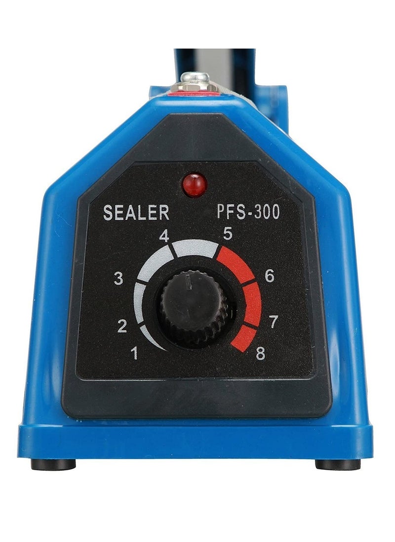 KESIBE KESIBE Sealing Packaging Machine Electric Manual Hand Impulse ,Heat Packet Pouch Bag Polybag Kitchen Seal Package Poly 8 20CM,300W BlUE 1389  - Image 2