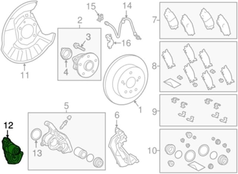 Wivplex Electronic Parking Brake Actuator for Lexus - Image 5