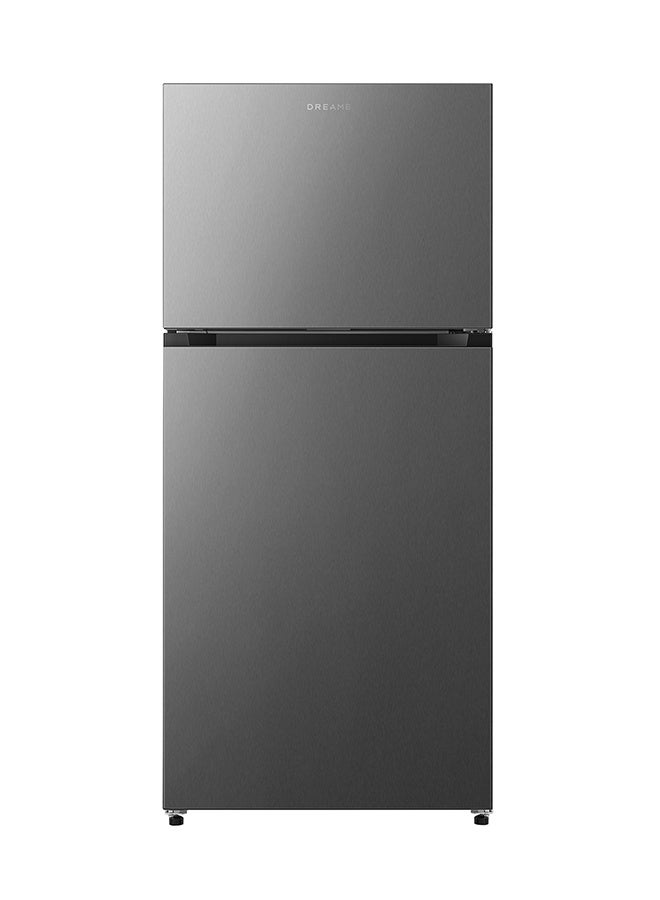 Dreame 670 Gross & 515L Net Capacity Double Door Top- Mount Refrigerator-Freezer, No-Frost, Multi-Air Flow, Right open, Recessed Handle DRT670ASC Titanium Steel Silver - Image 3