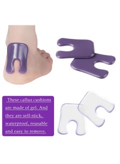 Excefore Metatarsal Pads for Women, Gel Callus Pads, High Heels Anti-Wear Pad, Self-Sticking Forefoot Cushions, Prevent Blisters and Calluses, Not Easy to Slide, for Dance, Running, Climbing, Hiking 8 Pack  - Image 4