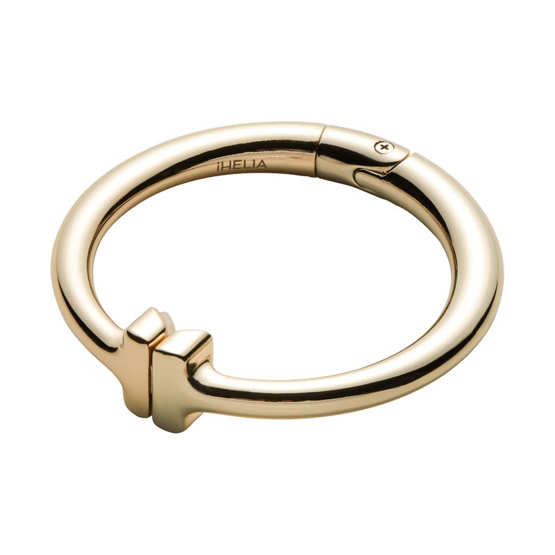 iHELIA Purse Hook Hanger for Table Signature Premium Bag Holder w 90 180 Degree Rotatable Function Design Champagne Gold