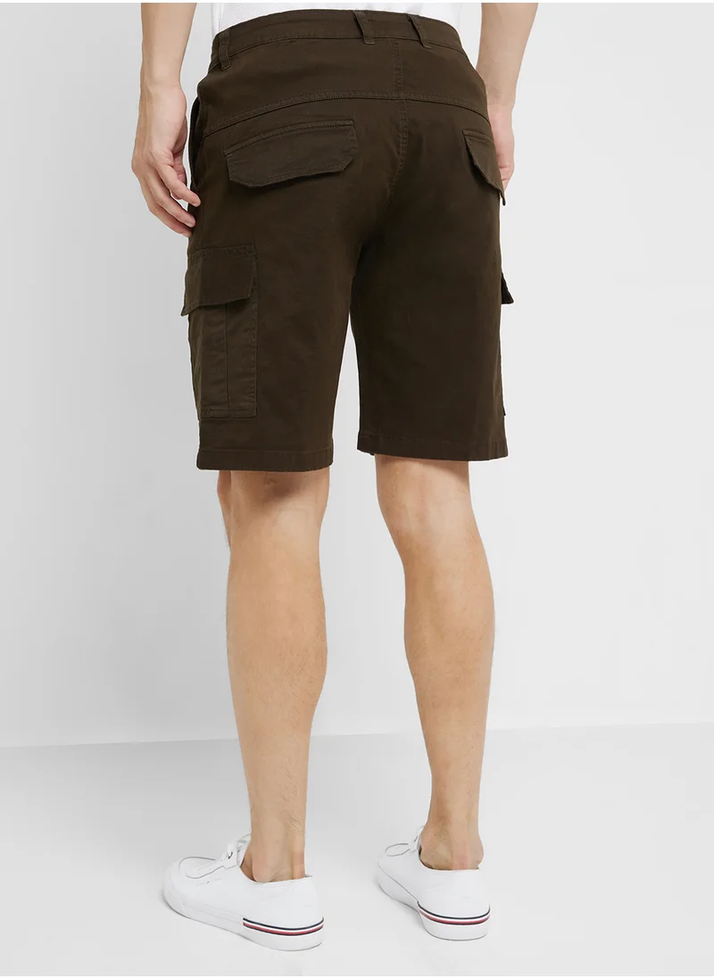 روبرت وود Pocket Detail Cargo Shorts