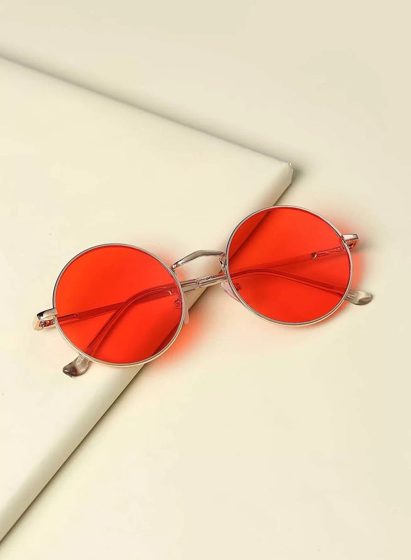 Generic Toddler Kids Round Frame Sunglasses - Image 1