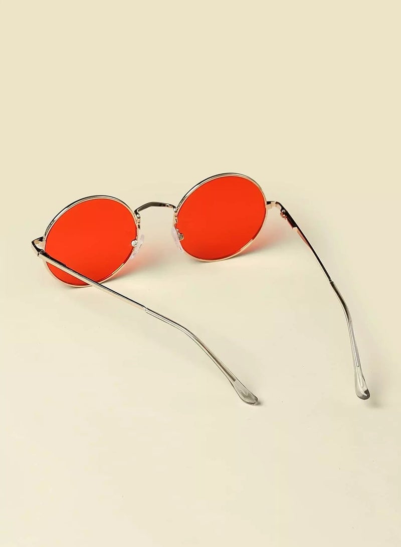 Generic Toddler Kids Round Frame Sunglasses - Image 2