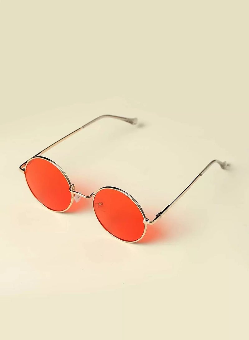 Generic Toddler Kids Round Frame Sunglasses - Image 3