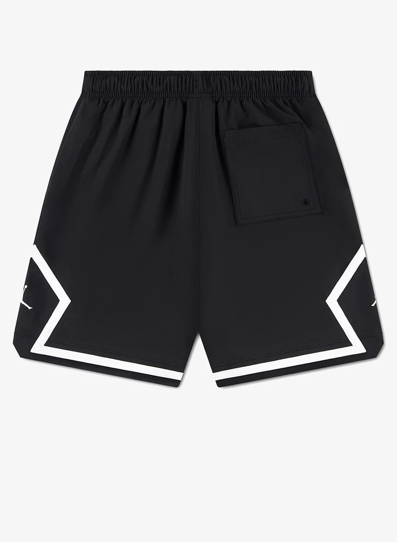 جوردن شورت جوردان بناتي بنقشة الألماس