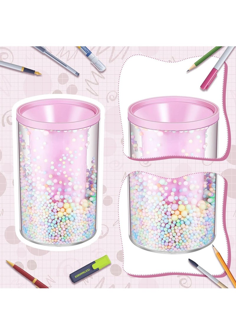 Loquat 2 Piece Cute Bubble Stationery Pen Holder Desktop Organizer Ball Pencil Holder - Image 3