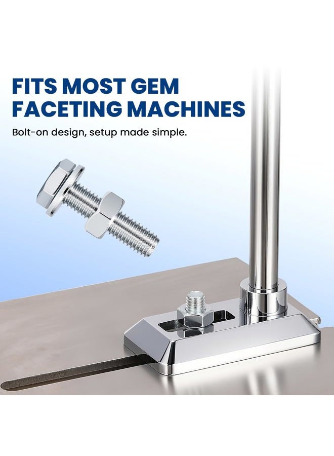 Mxmoonant Angle Manipulator for Gem Faceting Machine, 32/64/72/96 Index Wheels, High Precision Jade Jewelry Polishing Handle - Image 5