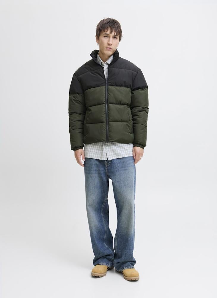 جاك اند جونز جاكيت منتفخ بقصة عادية - Image 4