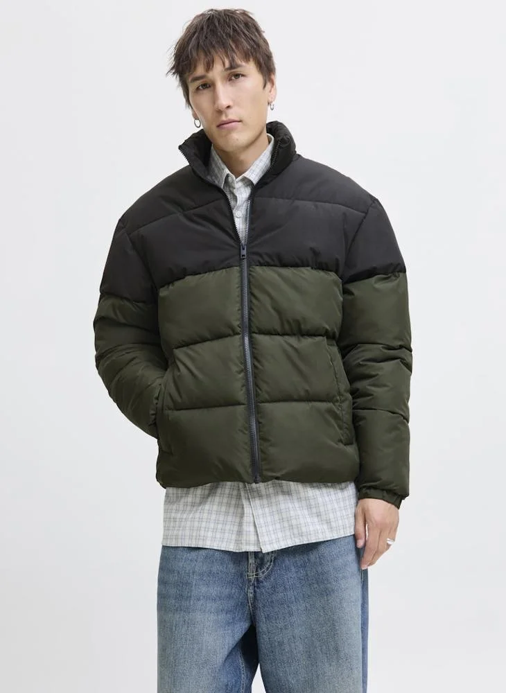 JACK & JONES Casual Regular Fit Puffer Jacket