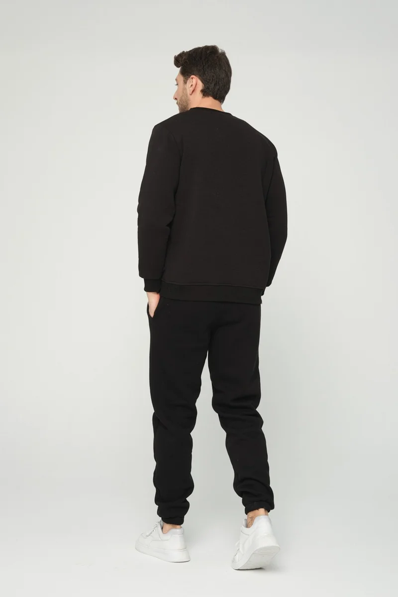 Four Man Konforset Sweatshirt and Jogger Sweatpants Double Set