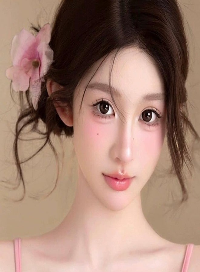 Quupy 3Pcs Artificial Flower Hair Clips Orchid Flower Hair Pins Bohemian Flower Hair Barrettes Hawaiian Hair Accessories for Women Vacation Beach Party Wedding (Random Color) - Image 4