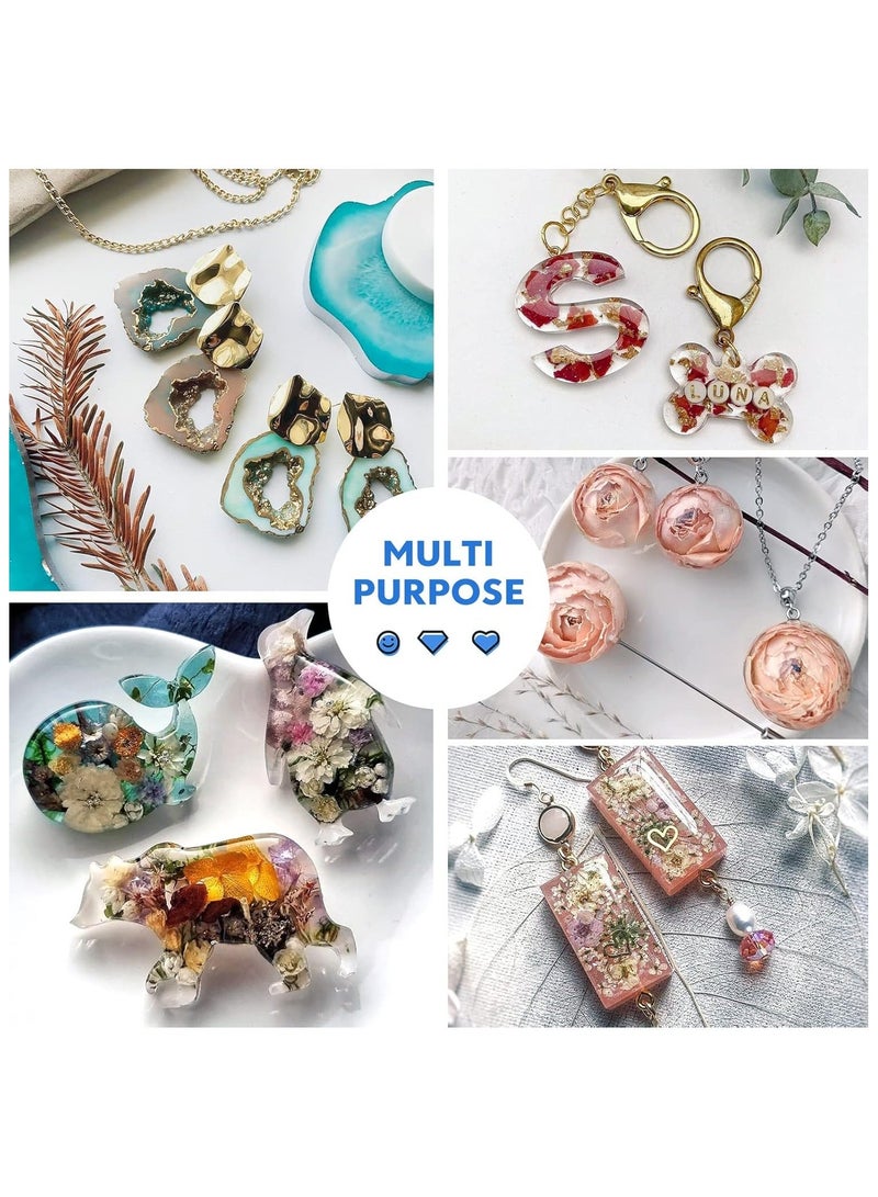 200g UV Resin – High-Quality, Clear, and Impurity-Free, Low Shrinkage, Self-Leveling and Self-Degassing Properties, Ideal for Jewelry Making, Crafts, Painting, Decorations, Keychains, and Magnets – Long-Lasting Shine and Safe for Use with UV Lamps and Sunlight - Image 5