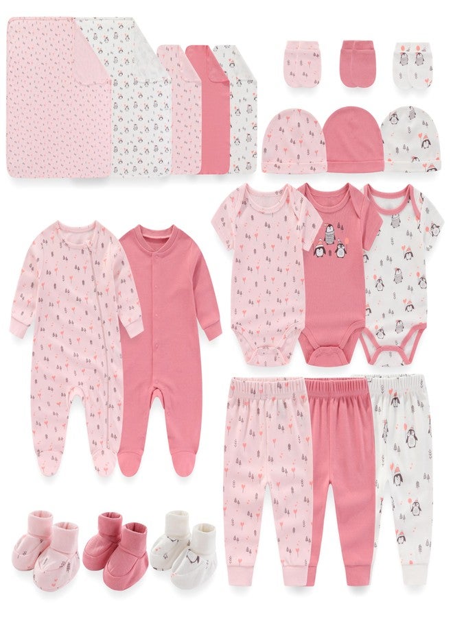 JELYLOVE Unisex Baby Boy Girl Layette Sets 22 Packs New Born Boy Girl Clothes Infant Essentials - Image 1