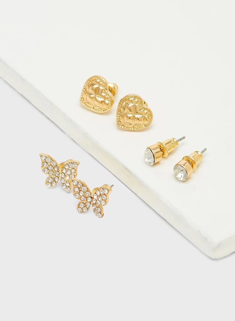 ALDO Ocaewan Earrings (Set Of 3)