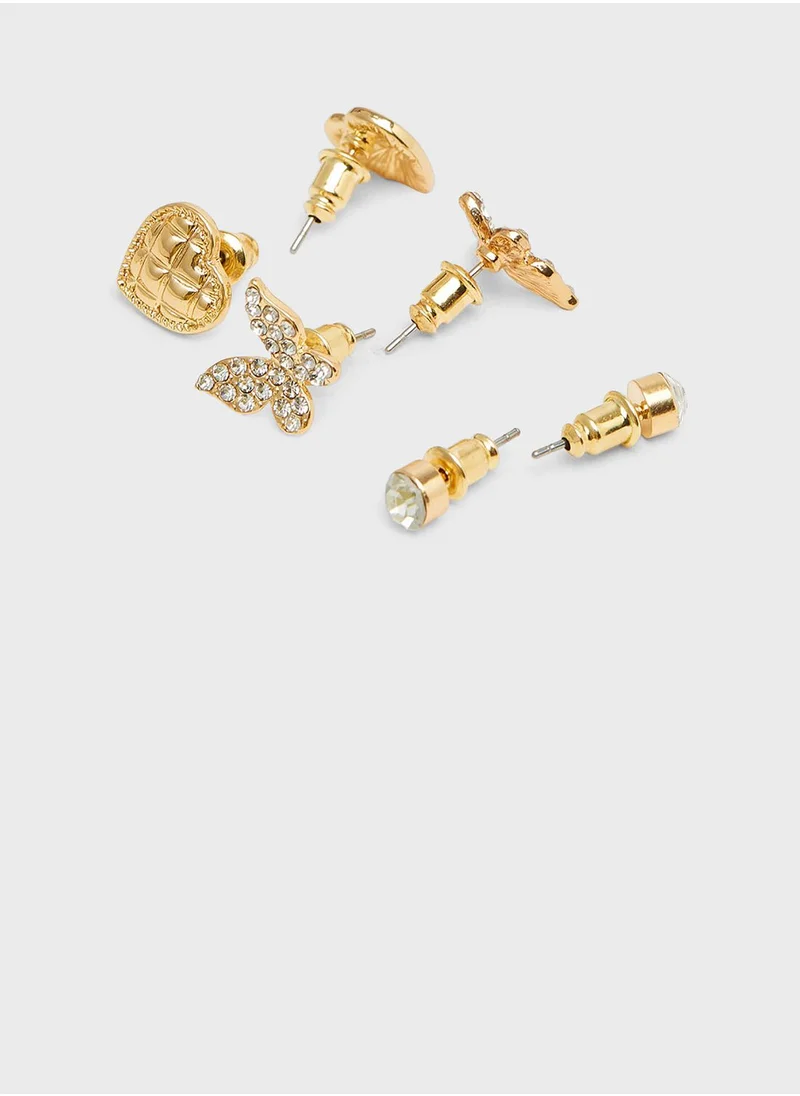 ALDO Ocaewan Earrings (Set Of 3)