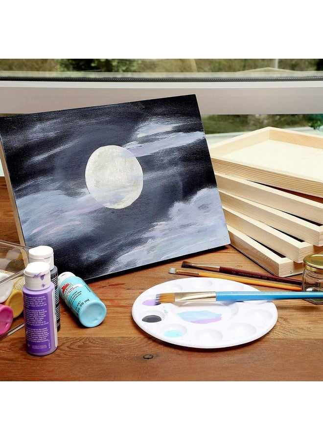 Bright Creations 6 Pack Unfinished 9X12 Wooden Canvas Boards For Painting Crafts Blank Deep Cradle (0.87 Inches Thick) - Image 5