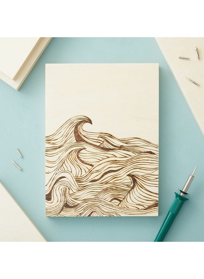 Bright Creations 6 Pack Unfinished 9X12 Wooden Canvas Boards For Painting Crafts Blank Deep Cradle (0.87 Inches Thick) - Image 4