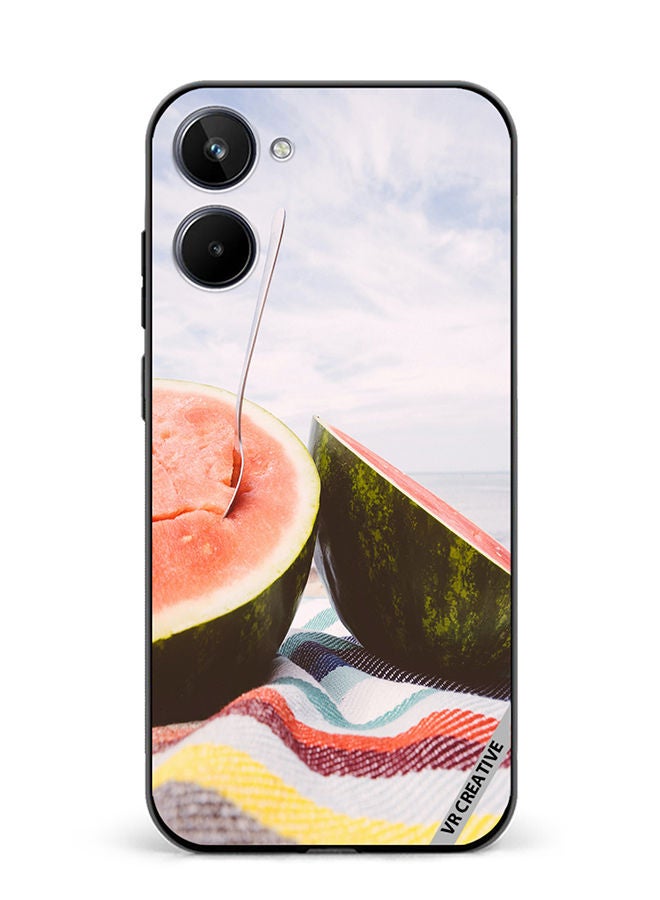 VR CREATIVE Protective Case Cover For Realme 10 Melonade Design Multicolour - Image 1
