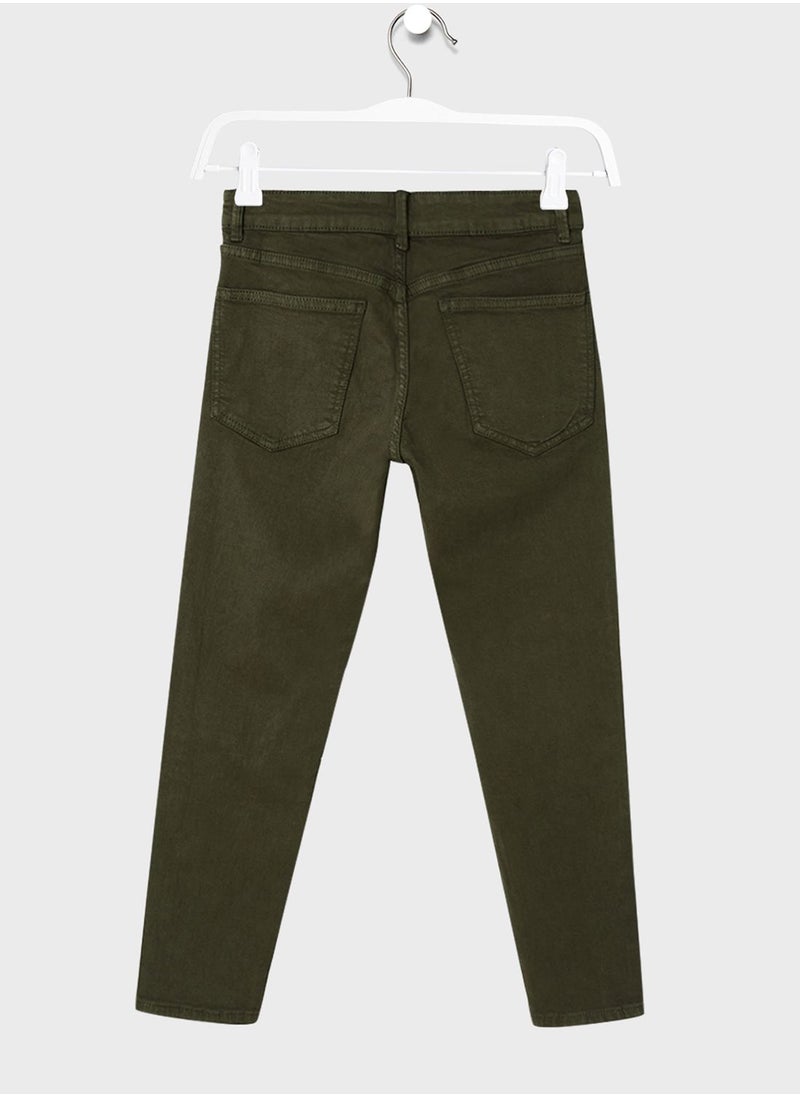 MANGO - Youth Regular Fit Pants - Image 1