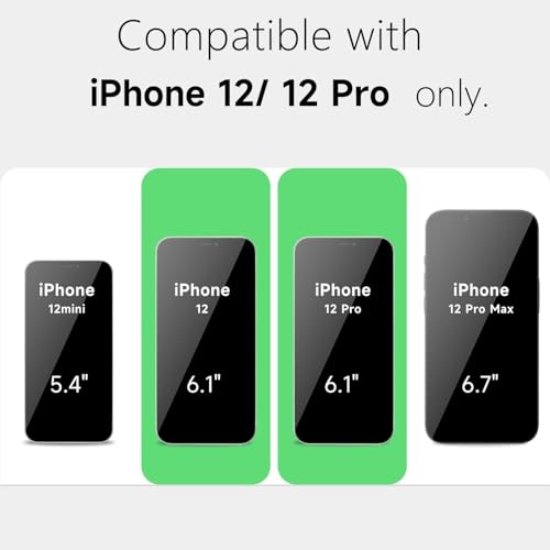 MAGICHUB Luxury Paper Thin Back Case Cover for iPhone 12 | Matte Finish | Compatible with magsafe | (White) - Image 2